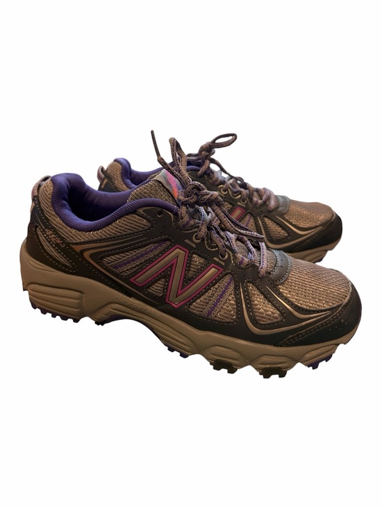 New Balance Shoes - New Balance Women's Trail Runners in Gray with Purple Accents